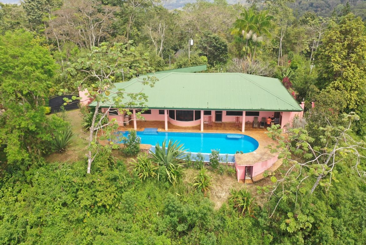 MOUNTAIN PROPERTY WITH A GUEST HOUSE, IN PLATANILLO – 5.2 ACRES, Uvita, Costa Rica — photo 3