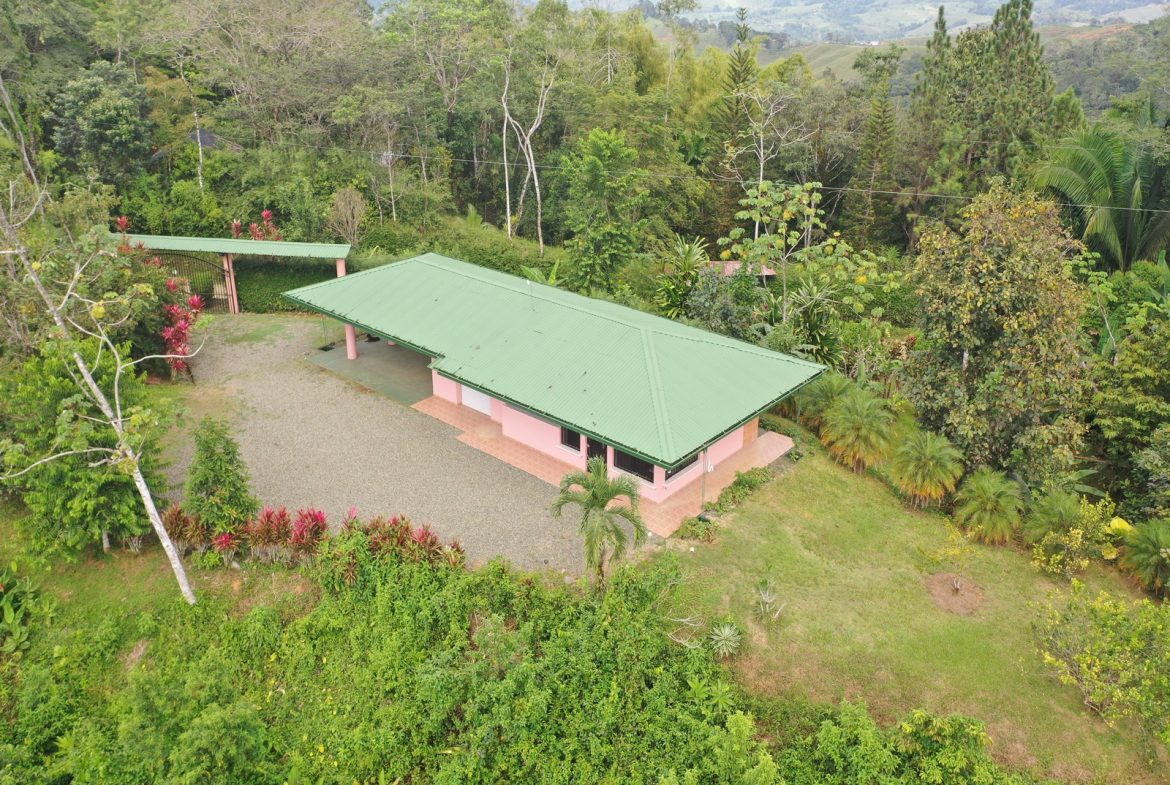 MOUNTAIN PROPERTY WITH A GUEST HOUSE, IN PLATANILLO – 5.2 ACRES, Uvita, Costa Rica — photo 4