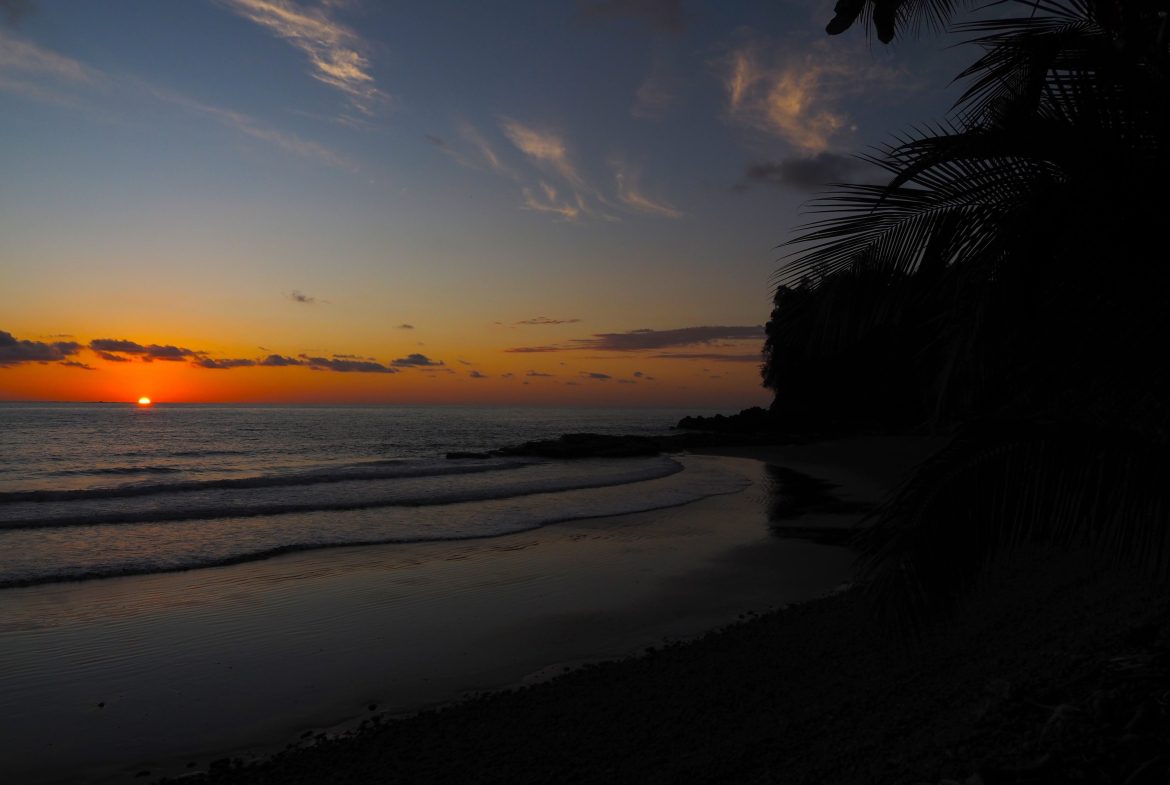 Rare Beachfront Lot Privately Located in Ballena Beach