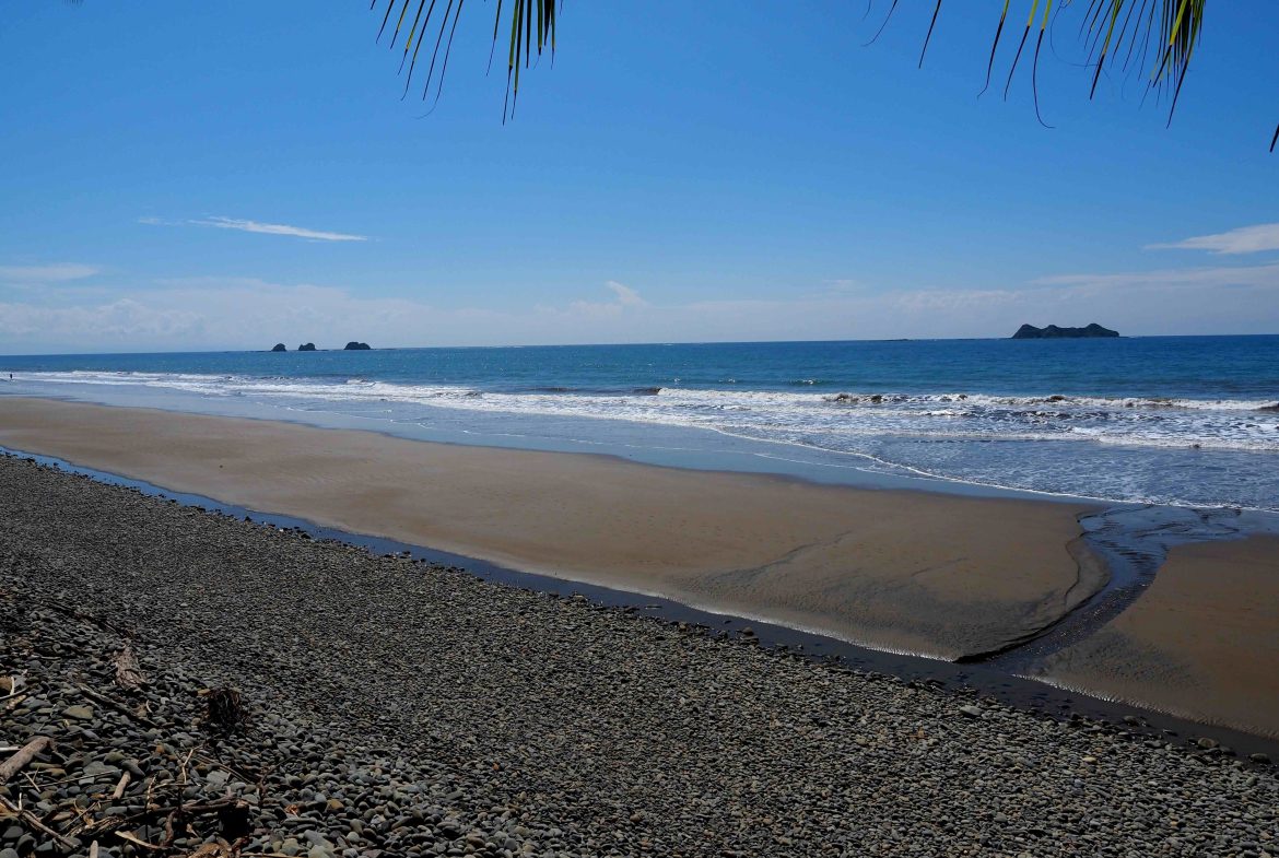 Rare Beachfront Lot Privately Located in Ballena Beach