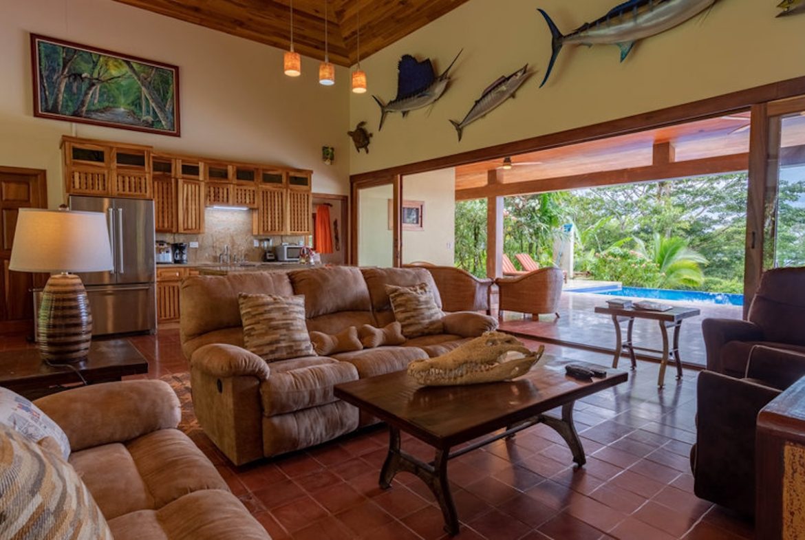 JUNGLE PROPERTY WITH FIVE BEDROOM AND OCEAN VIEWS, IN ESCALERAS – 0.84 ACRES, Uvita, Costa Rica — photo 6