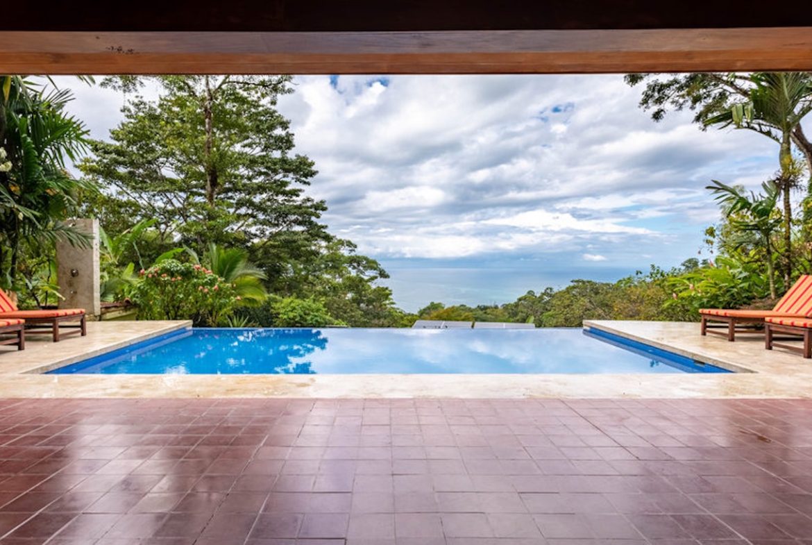 JUNGLE PROPERTY WITH FIVE BEDROOM AND OCEAN VIEWS, IN ESCALERAS – 0.84 ACRES, Uvita, Costa Rica — photo 4
