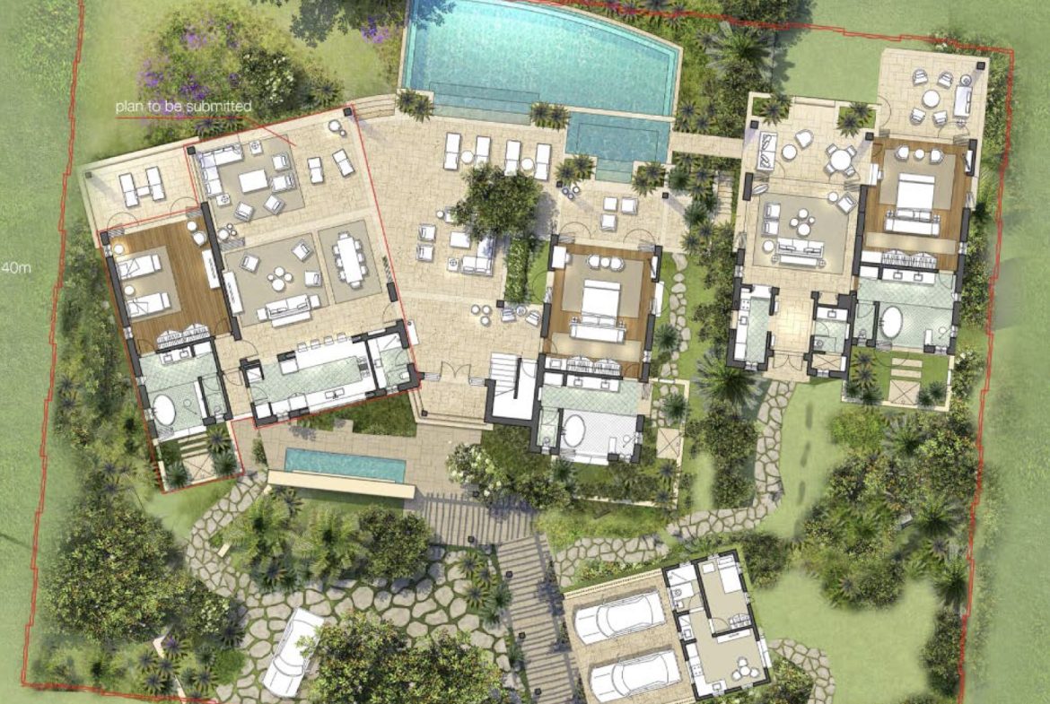 Rare Beachfront Lot Privately Located in Ballena Beach