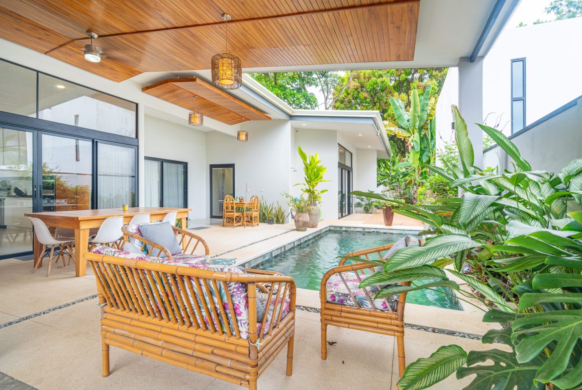 CASA COLA DE BALLENA PROPERTY WITH THREE BEDROOM A LITTLE STEPS OF THE BEACH, IN BAHIA BALLENA – 0.16 ACRES, Uvita, Costa Rica — photo 6