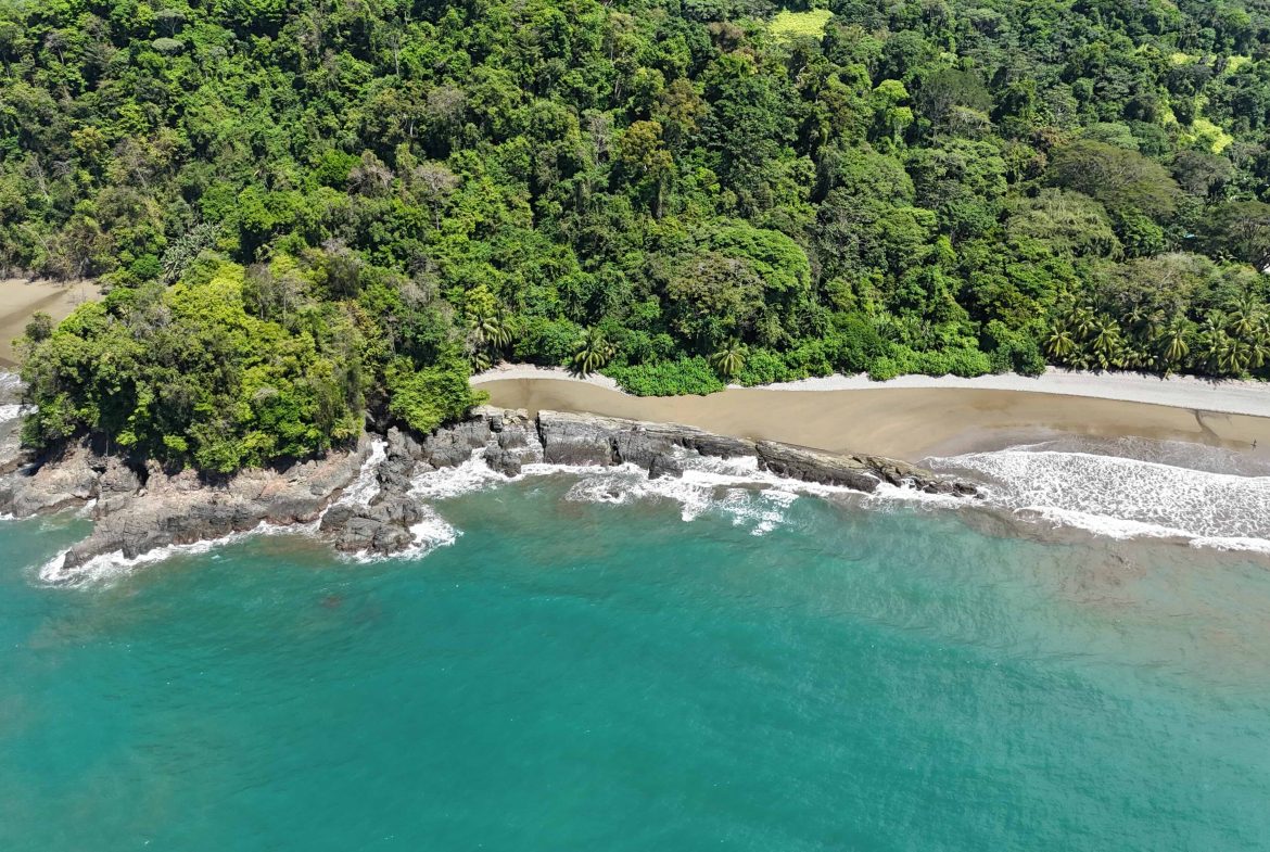 Rare Beachfront Lot Privately Located in Ballena Beach
