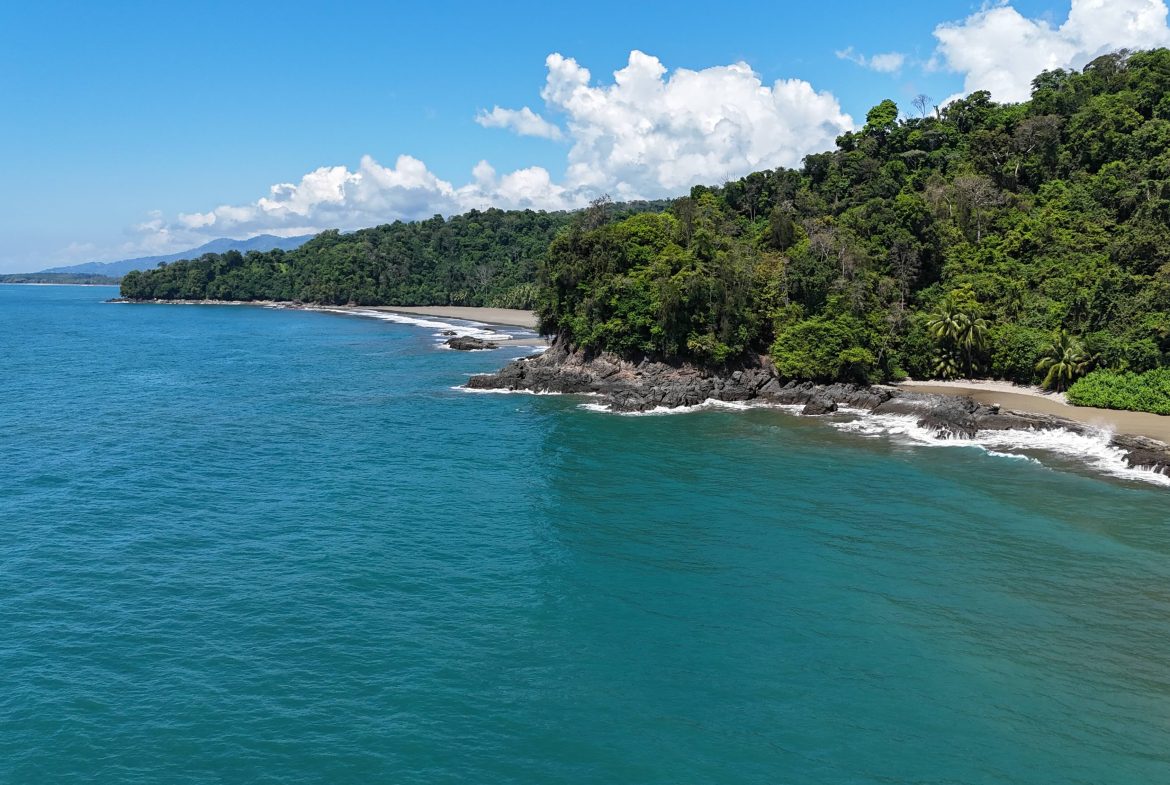 Rare Beachfront Lot Privately Located in Ballena Beach