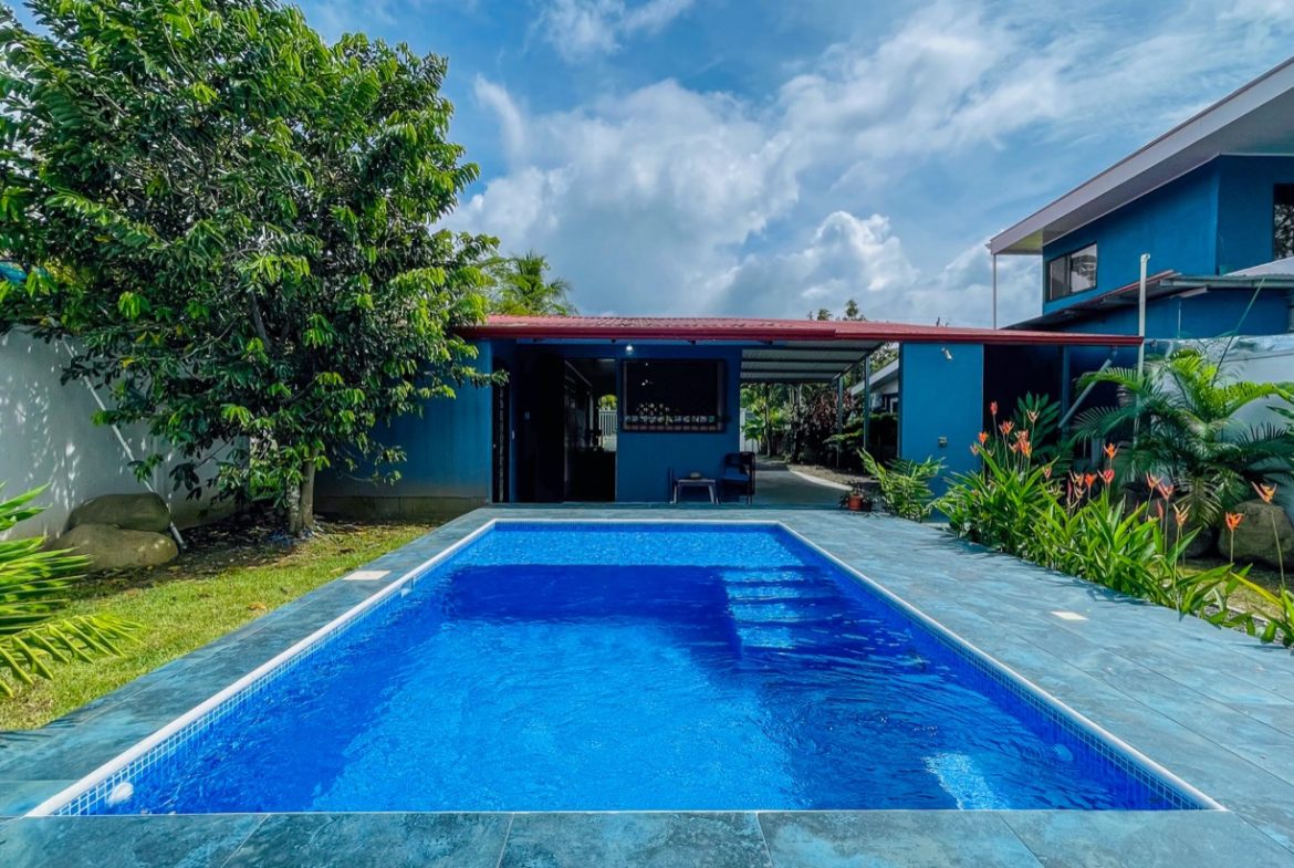 PROPERTY WITH TWO BEDROOMS AND POOL IN BAHIA BALLENA CENTER – 0.12 ACRES