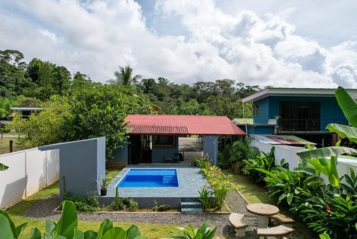 PROPERTY WITH TWO BEDROOMS AND POOL IN BAHIA BALLENA CENTER – 0.12 ACRES