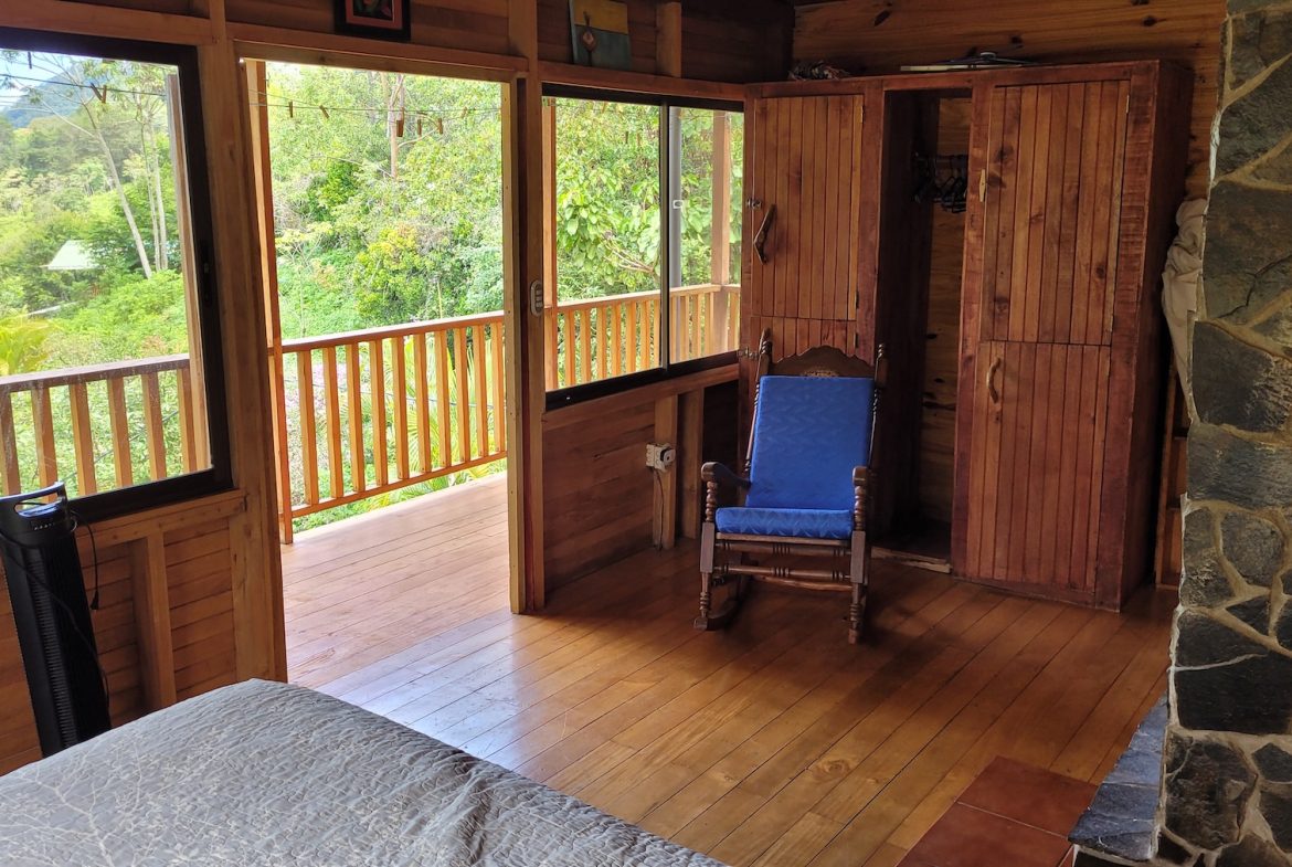 PROPERTY WITH A GUEST HOUSE WITH  MONTE CHIRRIPO VIEWS, IN SAN GERARDO RIVAS – 2.47 ACRES