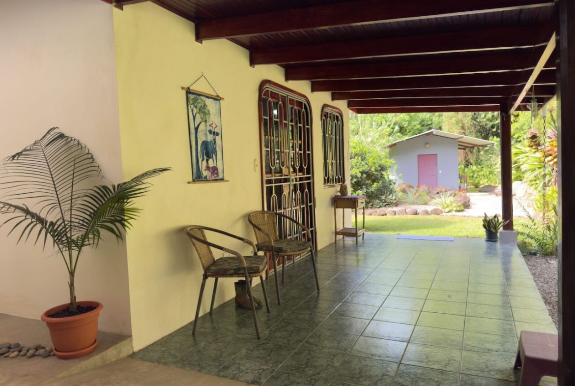 PROPERTY WITH TWO BEDROOM AND PEACEFUL GARDEN, IN OJOCHAL – 7.23 ACRES