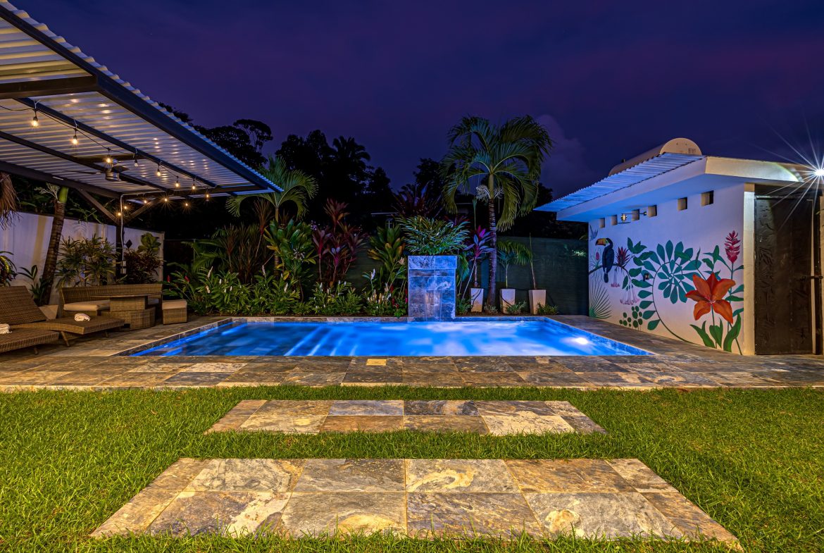 CASA TROPICAL PROPERTY WITH THREE BEDROOMS, IN BAHIA BALLENA CENTER – 0.12 ACRES