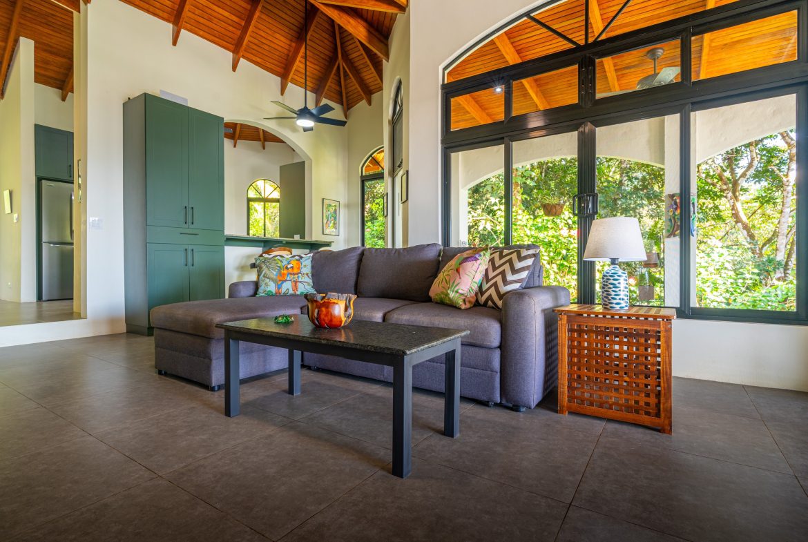 VILLA ALLAMANDA PROPERTY WITH THREE BEDROOM, AND SUNSET VIEWS, IN TRES RIOS – 4.4 ACRES