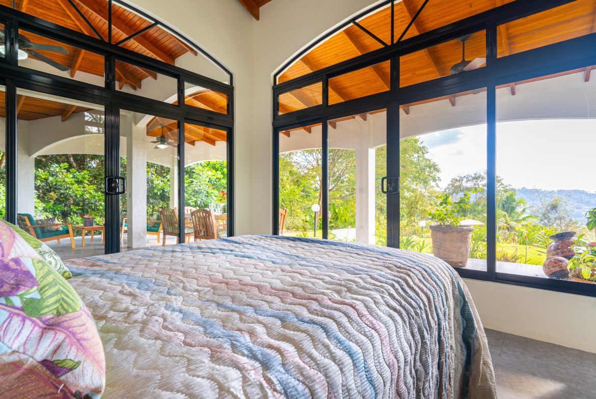 VILLA ALLAMANDA PROPERTY WITH THREE BEDROOM, AND SUNSET VIEWS, IN TRES RIOS – 4.4 ACRES