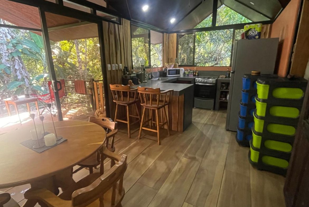 PRIVATE RIVERFRONT ESTATE WITH MAIN HOME, GUEST CABIN AND LUSH GROUNDS ON 0.68-ACRE