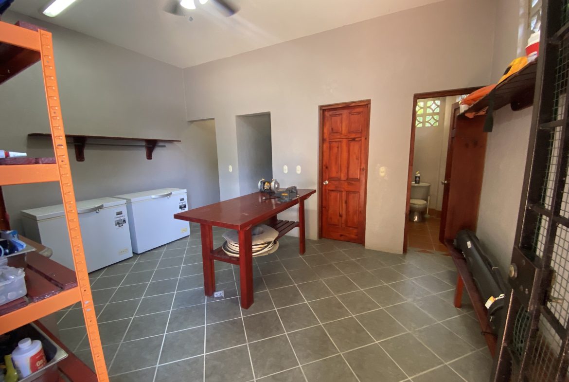 VILLA PESCA PROPERTY WITH EIGHT BEDROOMS, AND OCEAN VIEWS FRONT, NEAR TO THE GOLFITO – 1.1 ACRES