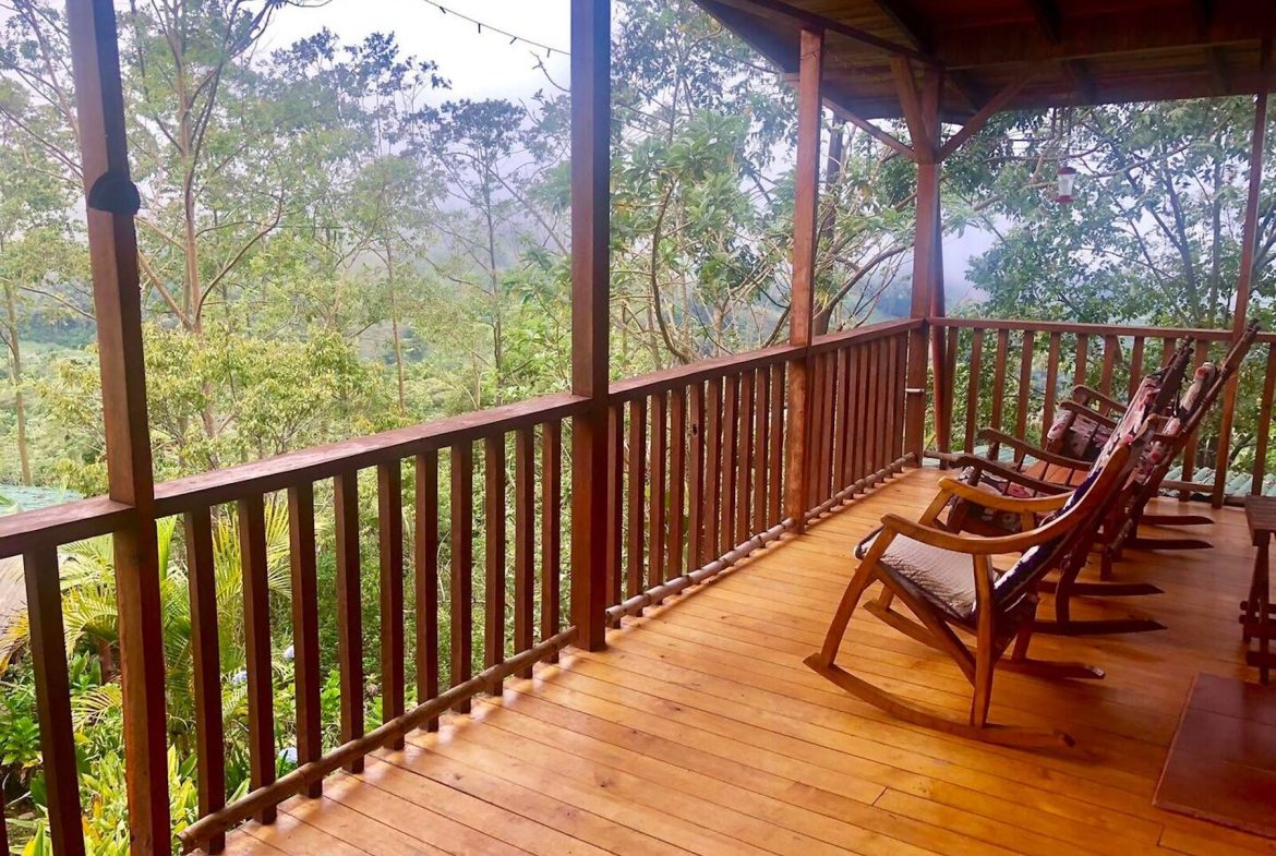 PROPERTY WITH A GUEST HOUSE WITH  MONTE CHIRRIPO VIEWS, IN SAN GERARDO RIVAS – 2.47 ACRES