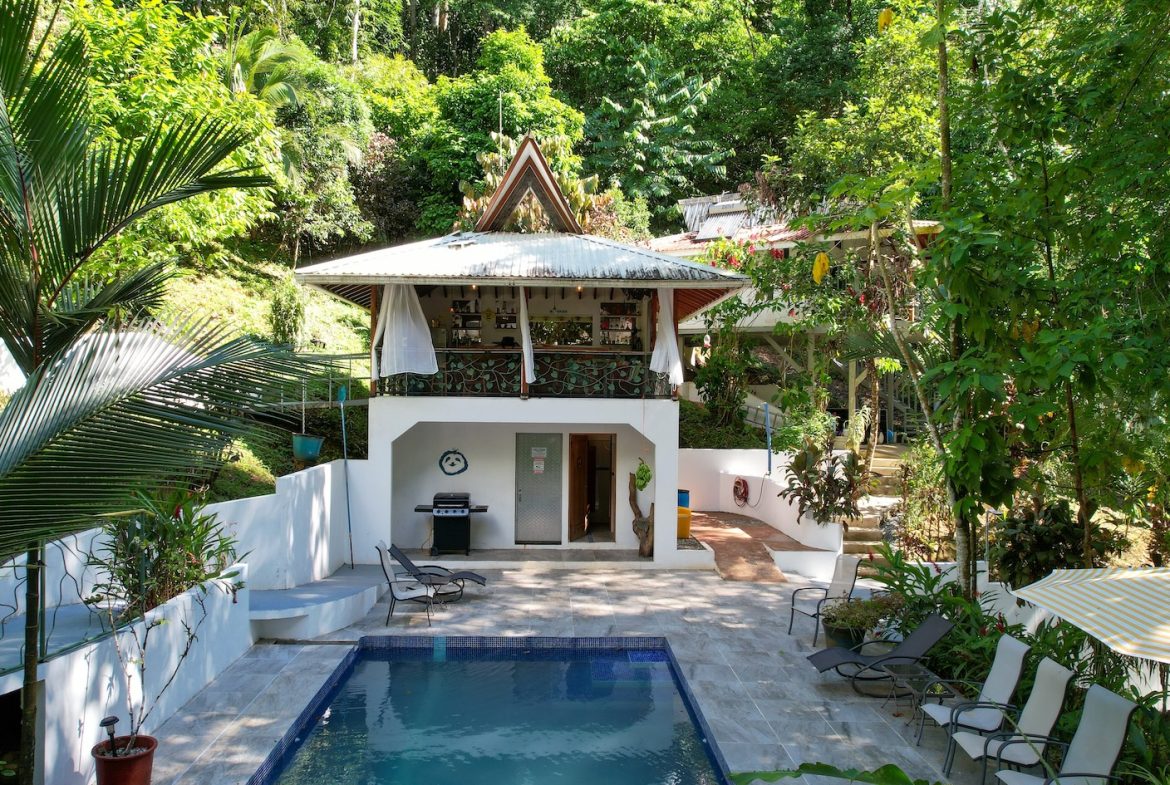 PROPERTY WITH FOUR CABINS AND A BEAUTIFUL CASCADE WITH CREEK, IN TRES RIOS – 2.45 ACRES