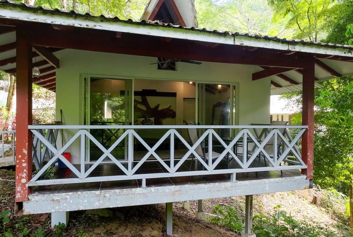 PROPERTY WITH FOUR CABINS AND A BEAUTIFUL CASCADE WITH CREEK, IN TRES RIOS – 2.45 ACRES