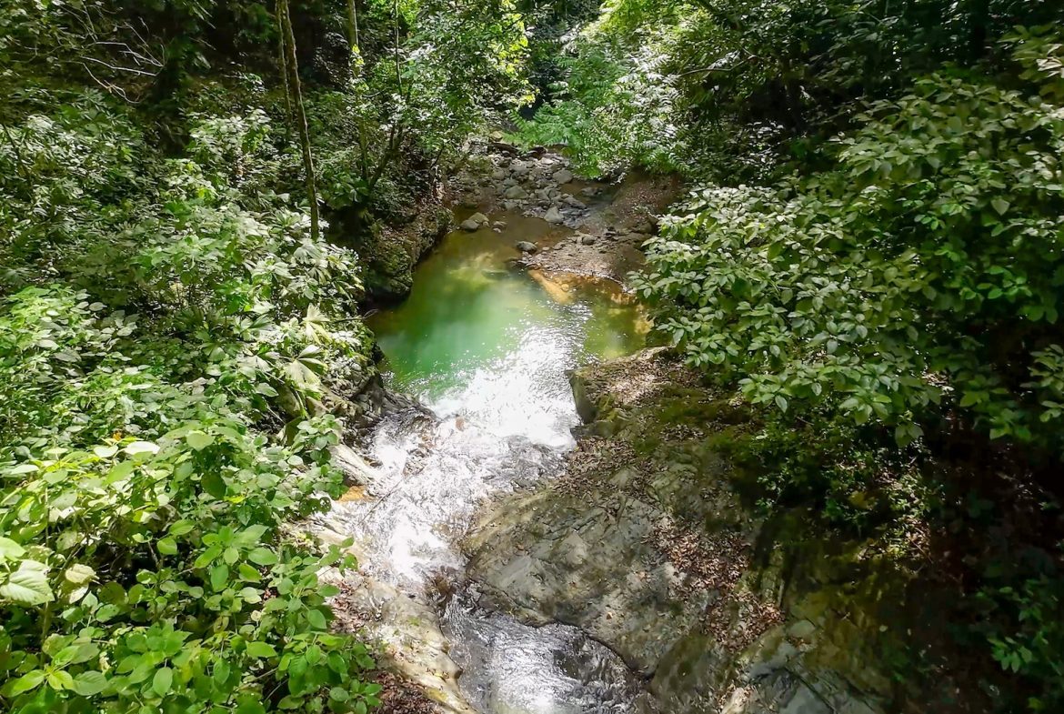 PROPERTY WITH FOUR CABINS AND A BEAUTIFUL CASCADE WITH CREEK, IN TRES RIOS – 2.45 ACRES