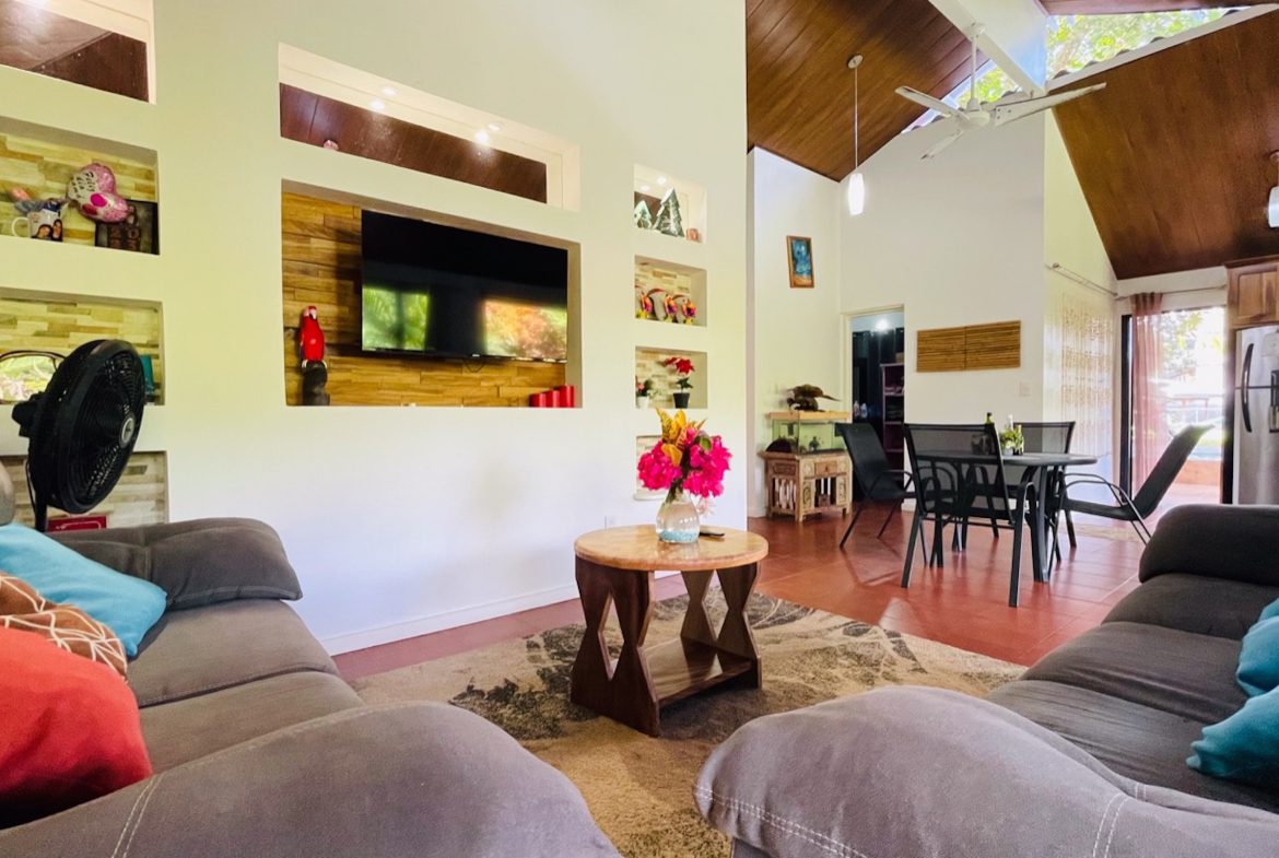 PROPERTY WITH POOL STEPS OF THE BEACH WITH ADJACENT LOT , IN BAHIA BALLENA – 0.49 ACRES