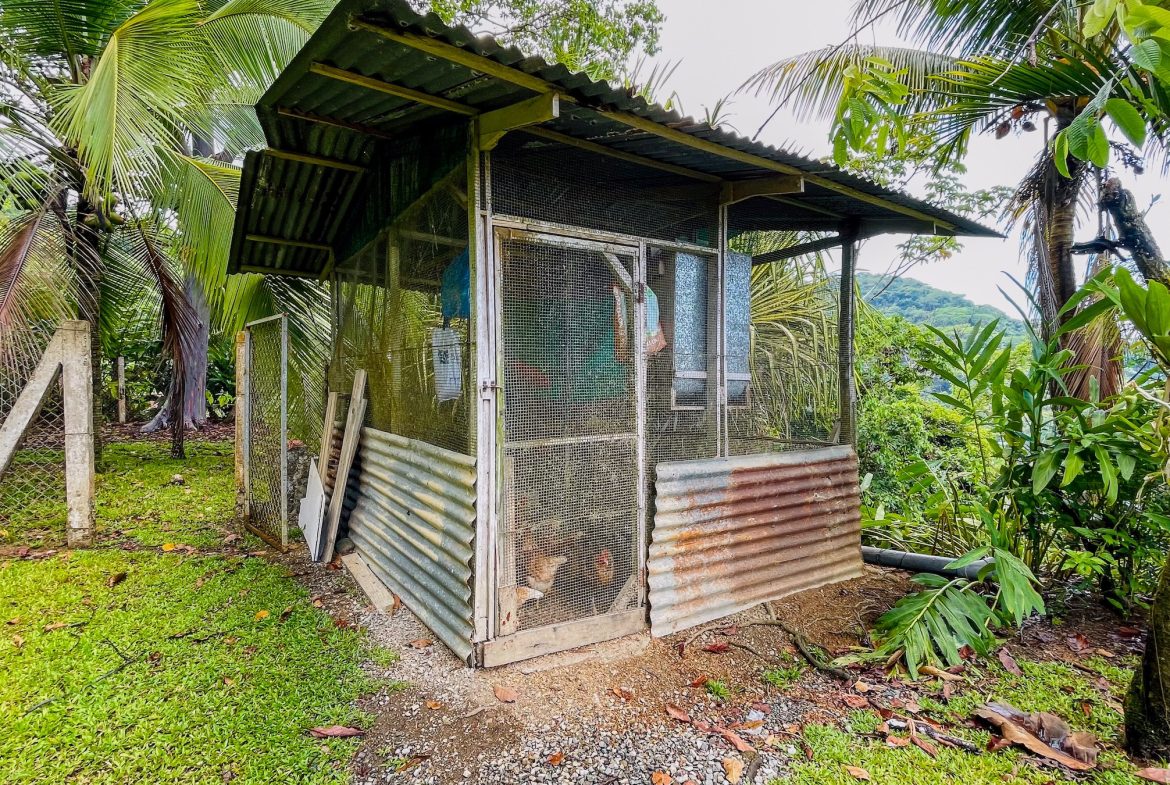 MOUNTAIN PROPERTY WITH THREE BEDROOMS AND OCEAN VIEWS, IN OJOCHAL – 4.86 ACRES