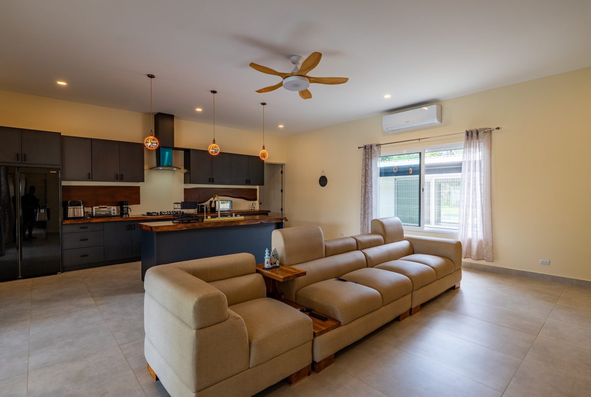 LUXURY PROPERTY WITH THREE BEDROOMS NEAR TO THE TOWN, IN BAHIA BALLENA – 0.15 ACRES