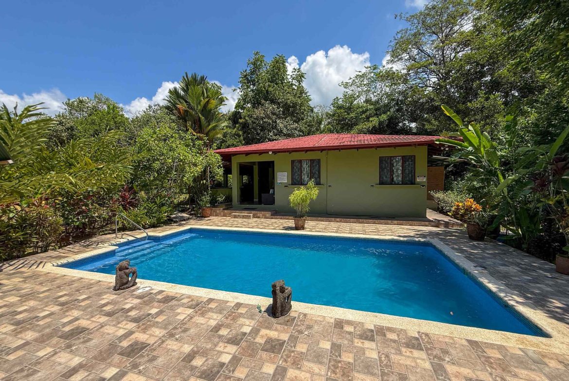 COMMERCIAL PROPERTY WITH ELEVEN BEDROOMS A STEPS OF CREEK, IN OJOCHAL – 2.22 ACRES