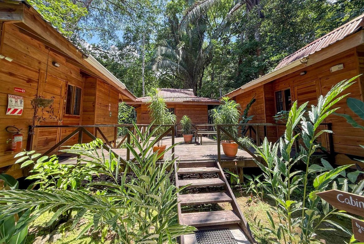 COMMERCIAL PROPERTY WITH ELEVEN BEDROOMS A STEPS OF CREEK, IN OJOCHAL – 2.22 ACRES
