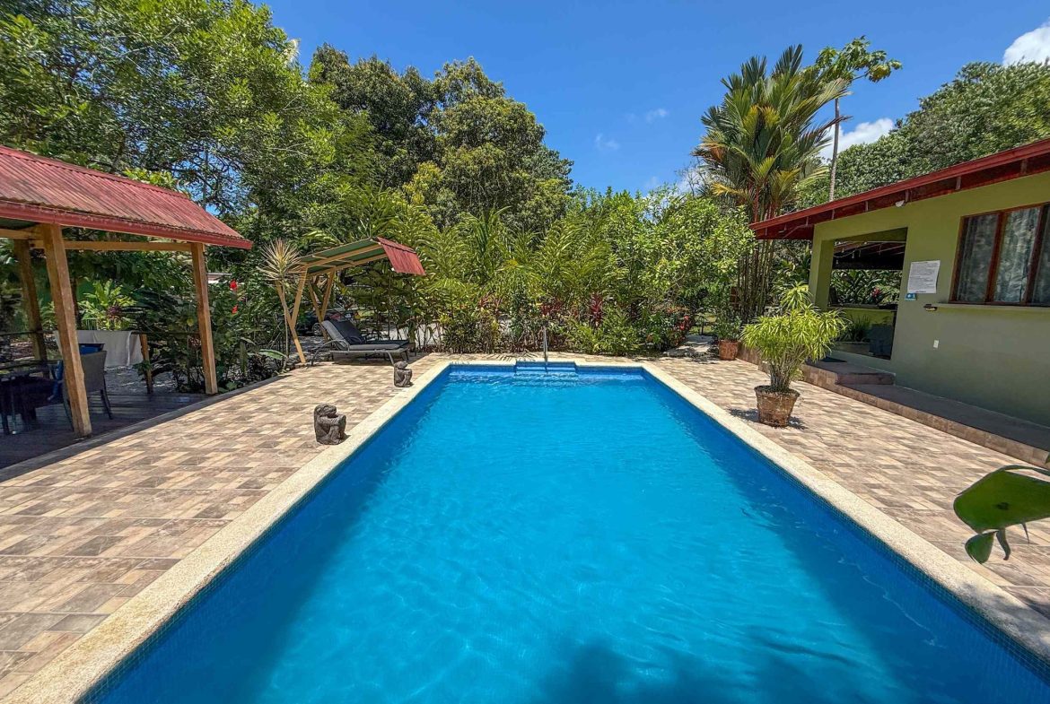 COMMERCIAL PROPERTY WITH ELEVEN BEDROOMS A STEPS OF CREEK, IN OJOCHAL – 2.22 ACRES