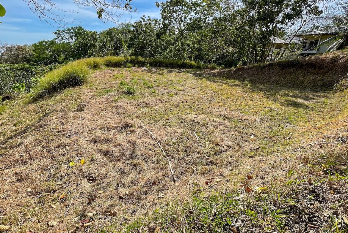 BUILDING PROPERTY IN A GATED COMMUNITY AND PARTIAL OCEAN VIEWS, IN OJOCHAL – 1 ACRES