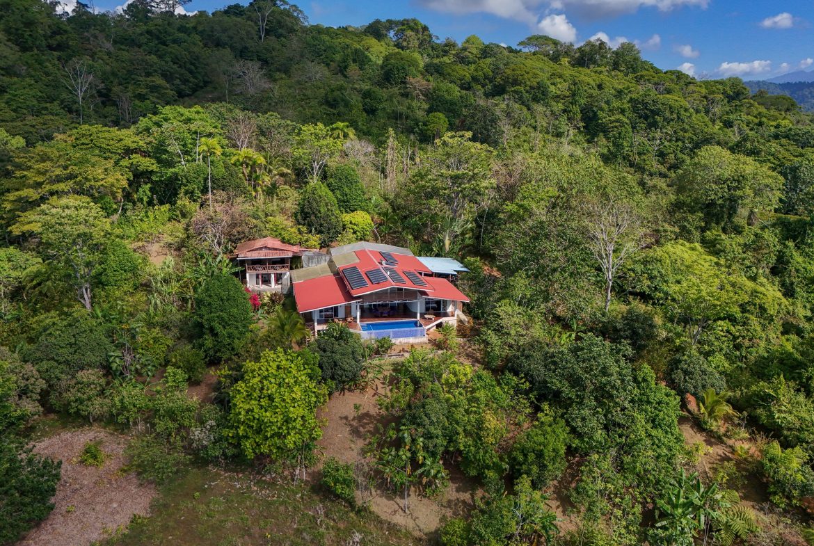 Majestic Ocean View Home With Solar & Mature Exotic Fruit Trees – 2.4 Acres
