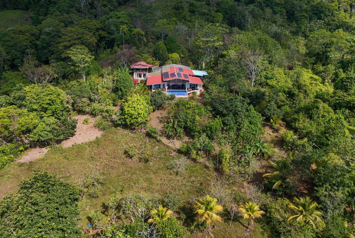 Majestic Ocean View Home With Solar & Mature Exotic Fruit Trees – 2.4 Acres