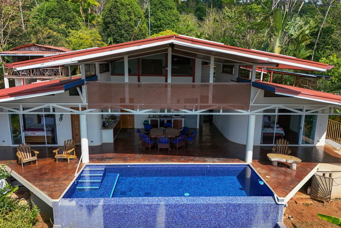 Majestic Ocean View Home With Solar & Mature Exotic Fruit Trees – 2.4 Acres