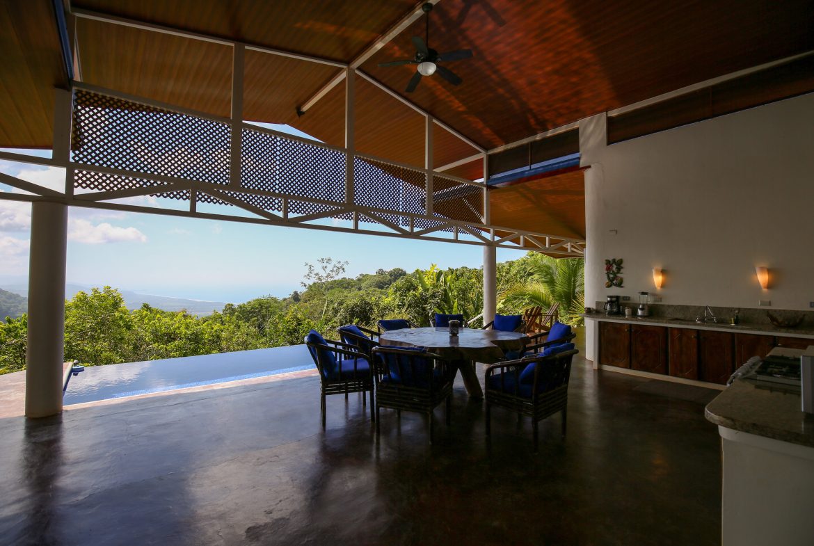 Majestic Ocean View Home With Solar & Mature Exotic Fruit Trees – 2.4 Acres