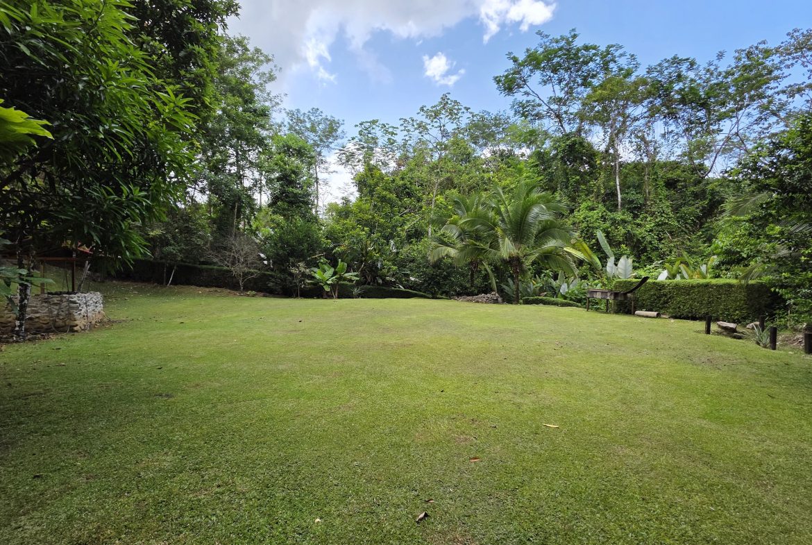 JUNGLE PROPERTY WITH THREE BEDROOMS IN A GATED COMMUNITY, IN OJOCHAL – 1.17 ACRES