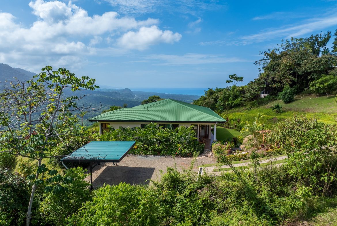 CASA CRYSTAL LUXURY PROPERTY WITH OCEAN AND VALLEY VIEWS, IN PORTALON – 1.2 ACRES