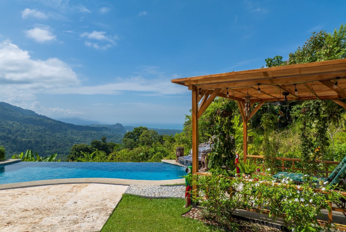 CASA CRYSTAL LUXURY PROPERTY WITH OCEAN AND VALLEY VIEWS, IN PORTALON – 1.2 ACRES