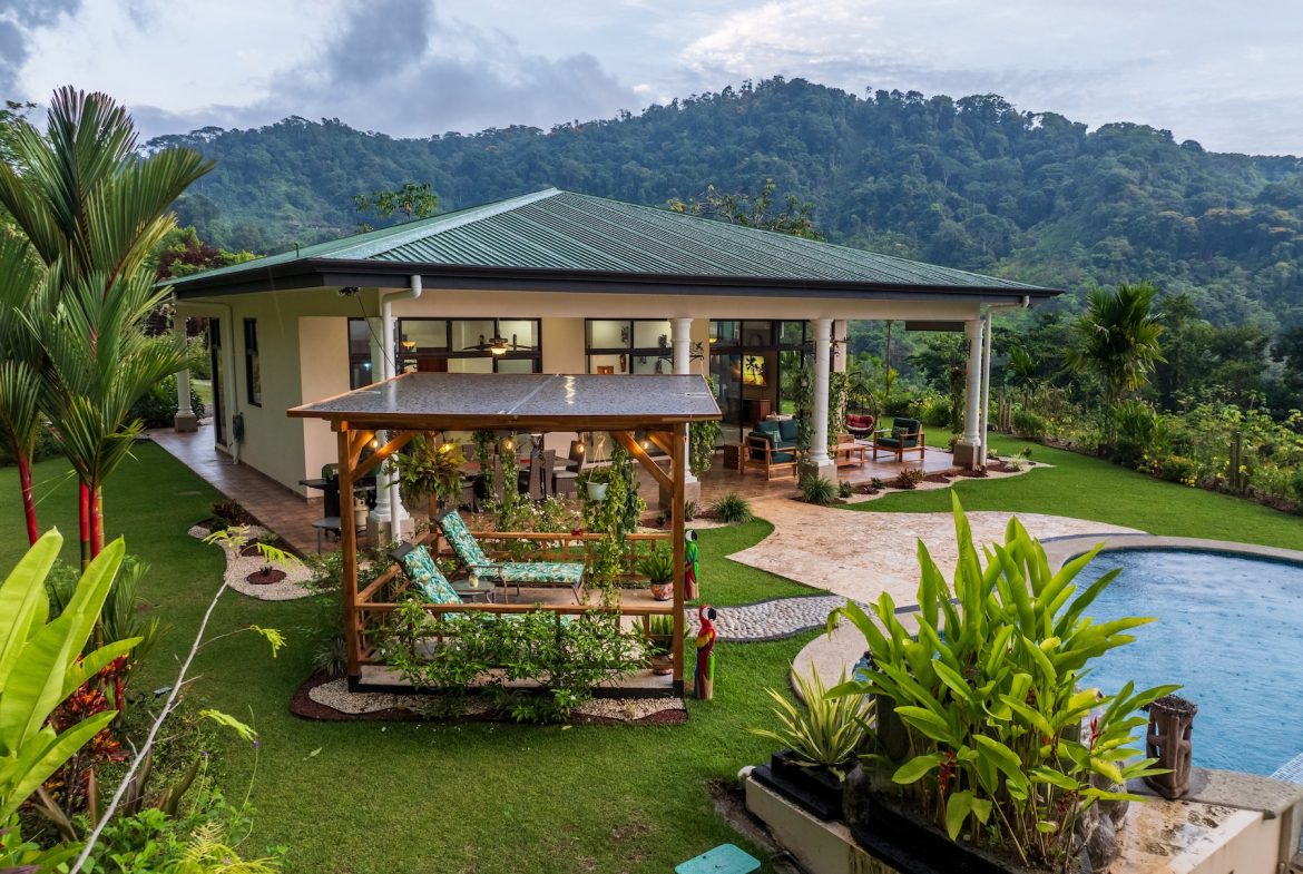 CASA CRYSTAL LUXURY PROPERTY WITH OCEAN AND VALLEY VIEWS, IN PORTALON – 1.2 ACRES