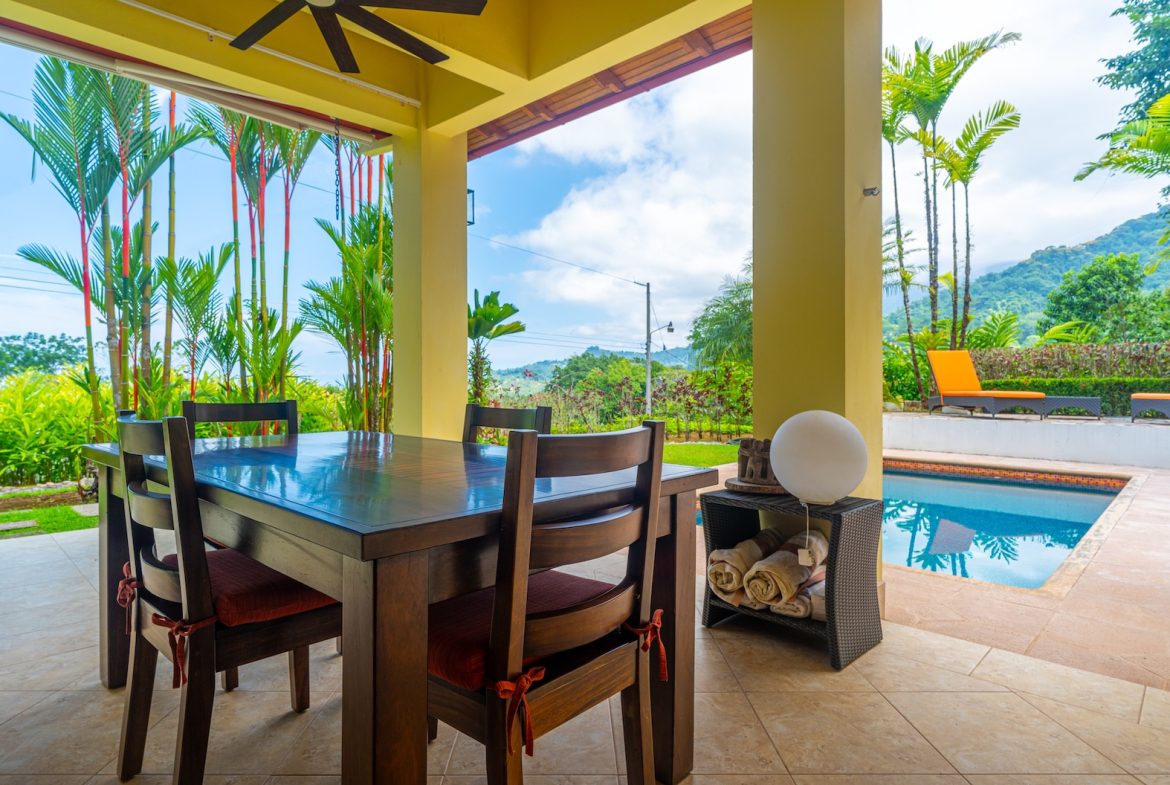 CASA ORQUIDEA PROPERTY WITH TWO BEDROOMS AND PANORAMIC VALLEY VIEWS, IN OJOCHAL – 0.32 ACRES