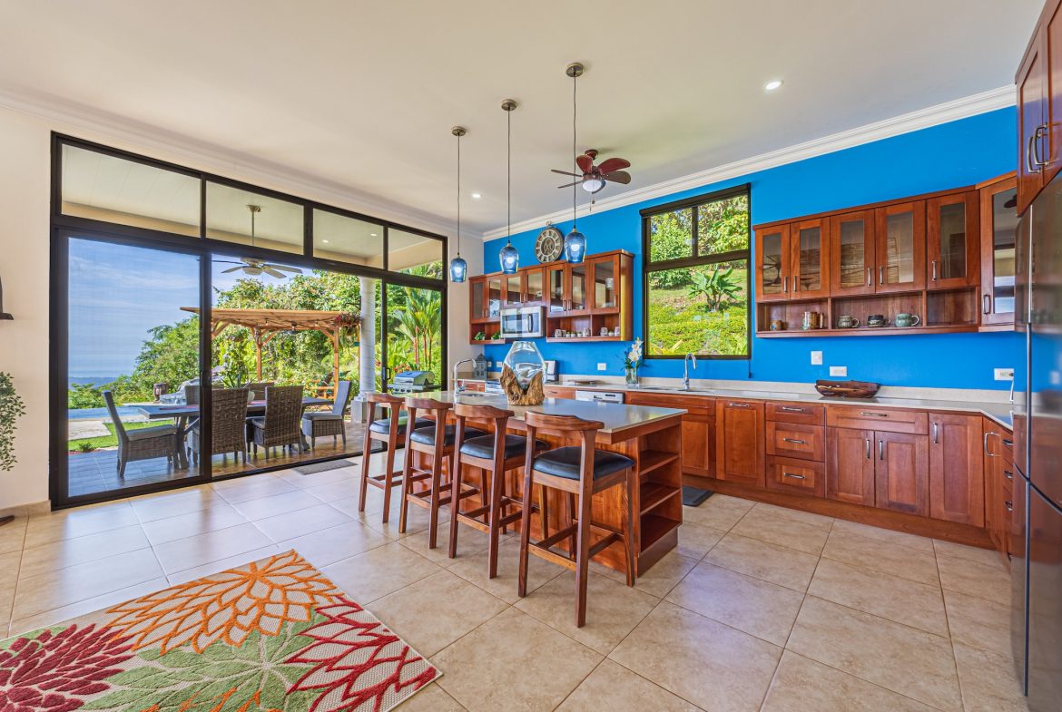 CASA CRYSTAL LUXURY PROPERTY WITH OCEAN AND VALLEY VIEWS, IN PORTALON – 1.2 ACRES