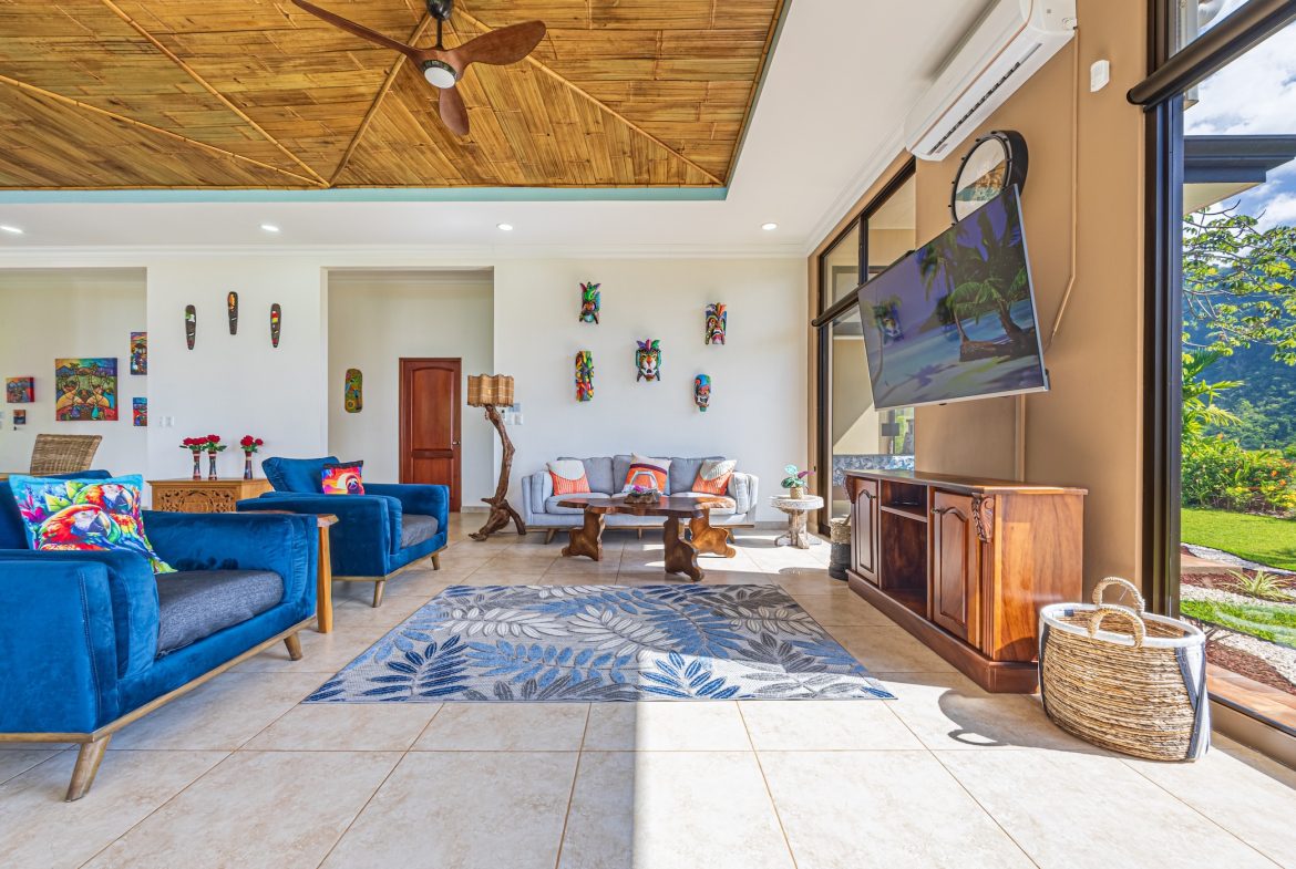 CASA CRYSTAL LUXURY PROPERTY WITH OCEAN AND VALLEY VIEWS, IN PORTALON – 1.2 ACRES
