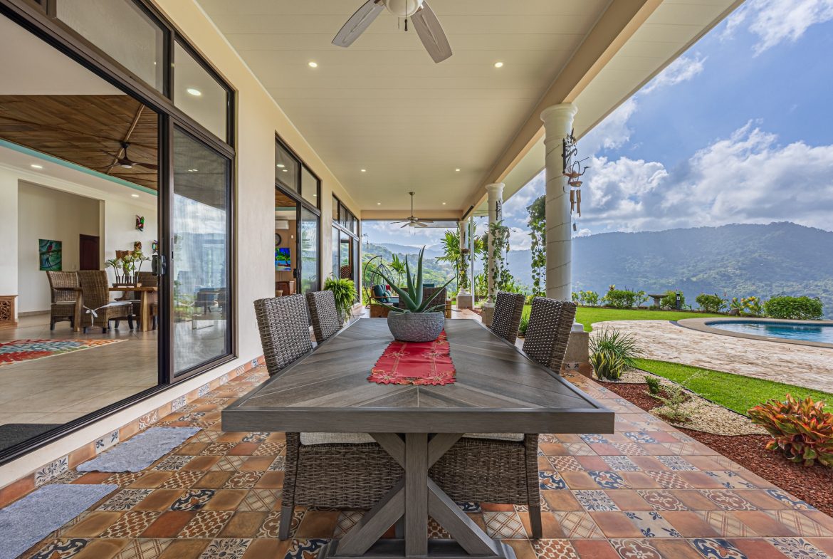 CASA CRYSTAL LUXURY PROPERTY WITH OCEAN AND VALLEY VIEWS, IN PORTALON – 1.2 ACRES