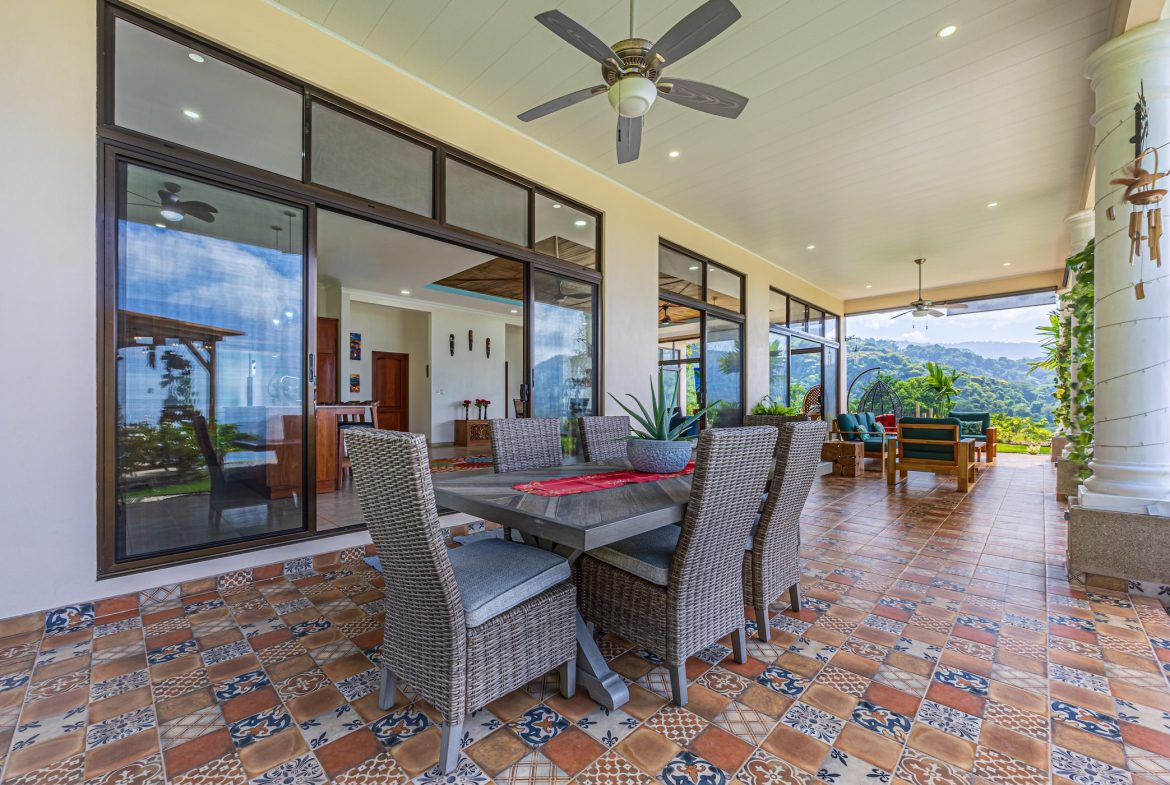 CASA CRYSTAL LUXURY PROPERTY WITH OCEAN AND VALLEY VIEWS, IN PORTALON – 1.2 ACRES