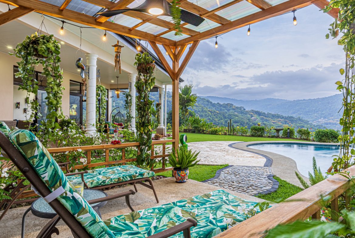 CASA CRYSTAL LUXURY PROPERTY WITH OCEAN AND VALLEY VIEWS, IN PORTALON – 1.2 ACRES