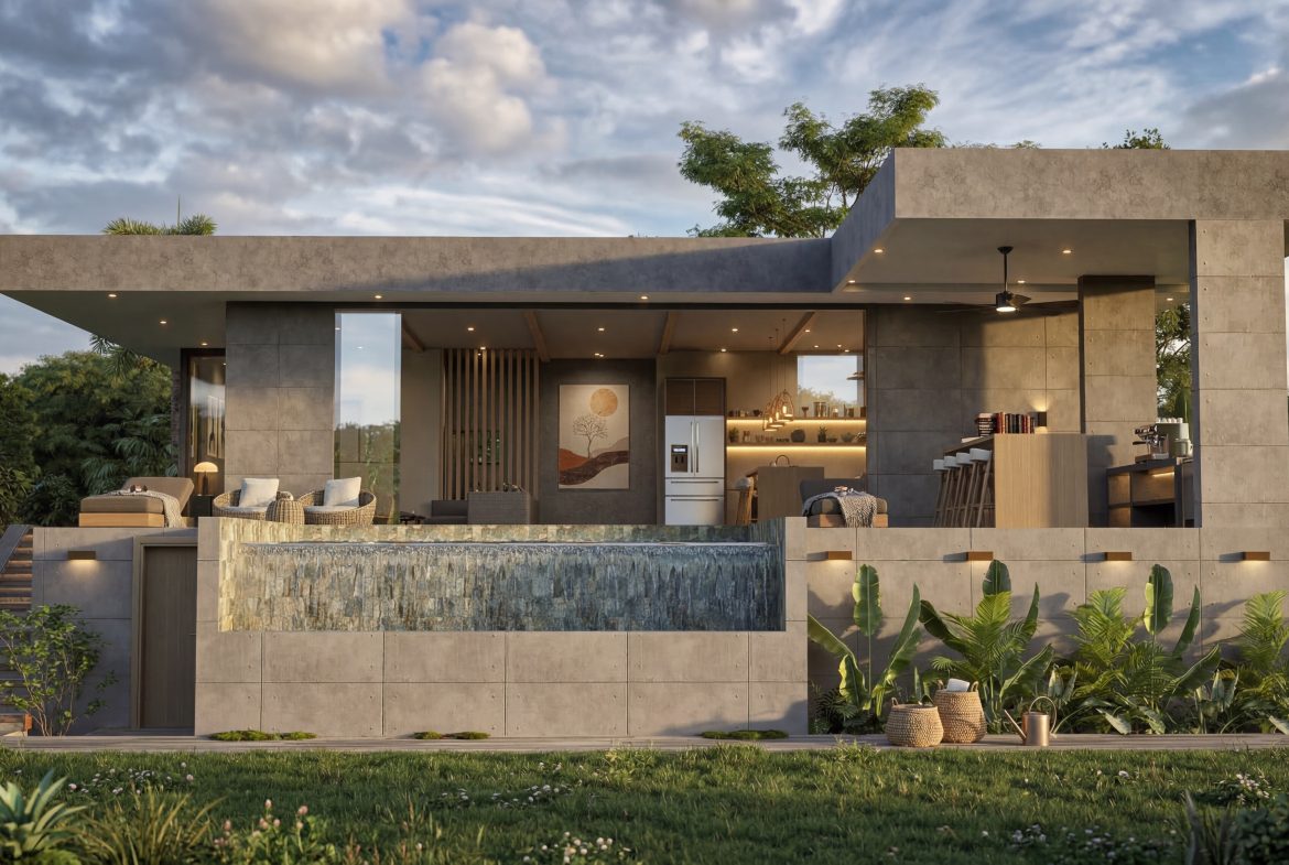 VILLA CAREY PRE-CONSTRUCTION PROPERTY WITH THREE BEDROOMS, IN UVITA JARDINES DEL MORETE – 0.99 ACRES