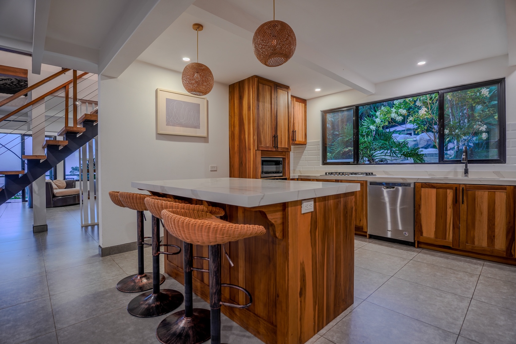 Kitchen stairs