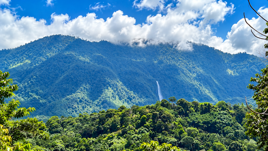 BUILDING LOT WITH VIEWS OF TWO WATERFALLS NEAR PLAYA DOMINICAL – 2.47 ACRES