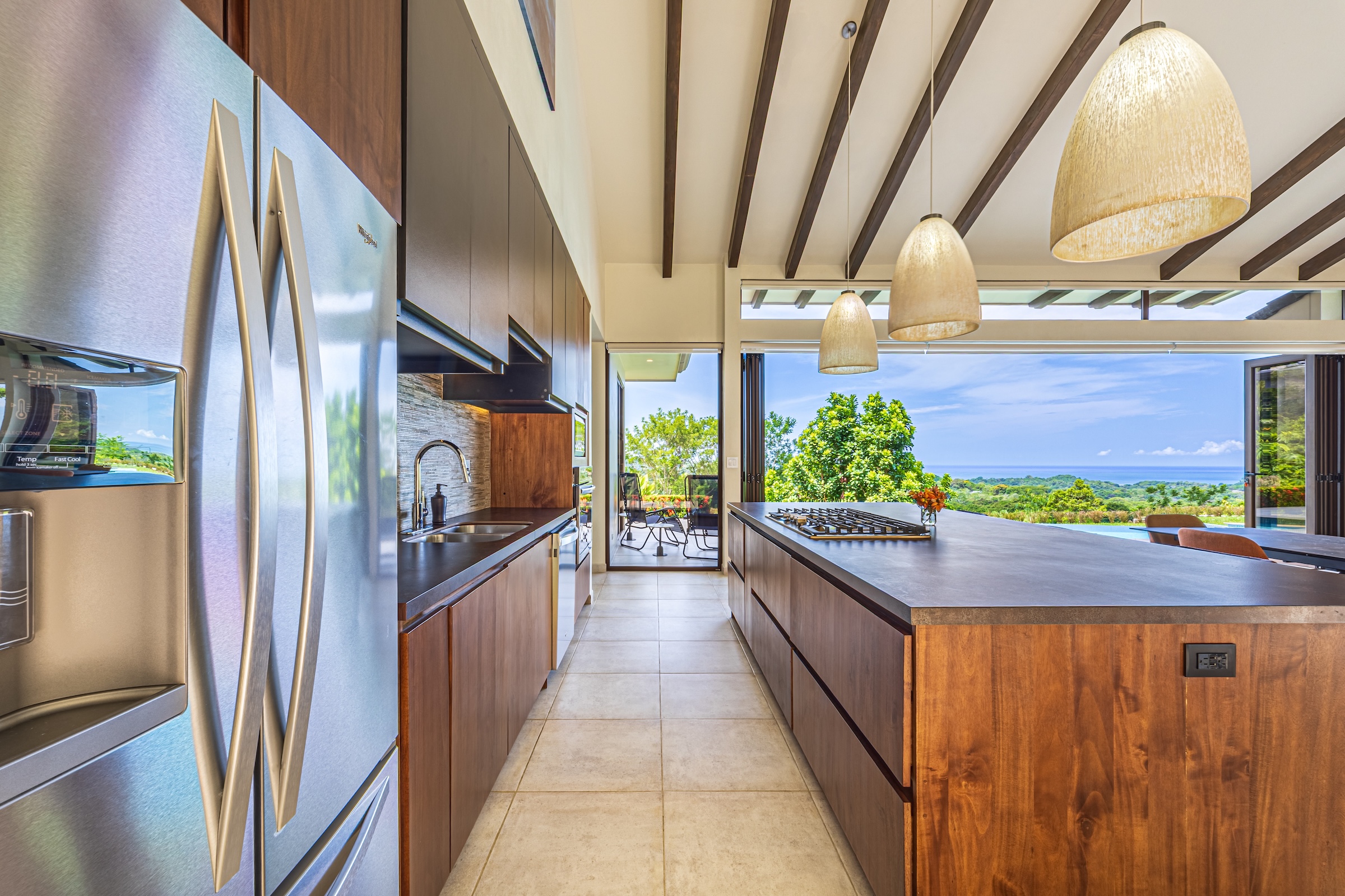 PRIVATE RESIDENCE WITH POOL AND OCEAN AND SUNSET VIEWS, IN OJOCHAL – 1.74 ACRES