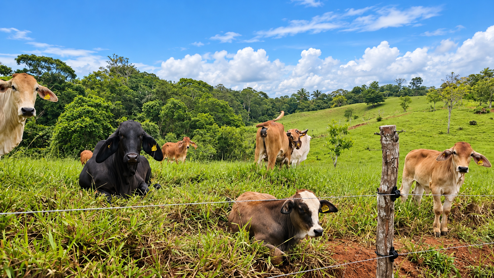 222-Hectare Large-Scale Cattle Ranch with 12 Natural Springs, Extensive Public Road Frontage & Development Potential