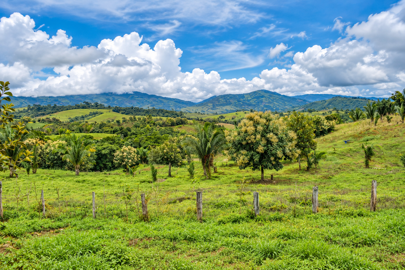 222-Hectare Large-Scale Cattle Ranch with 12 Natural Springs, Extensive Public Road Frontage & Development Potential